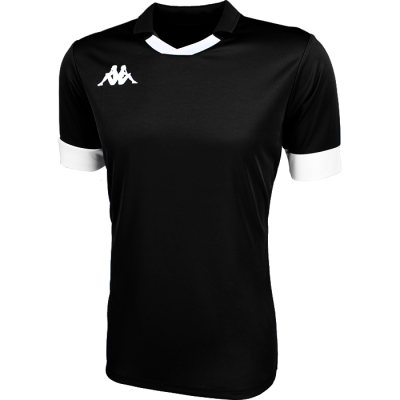 Maillot bleu kappa, avec col, futsal, foot, volley, cricket