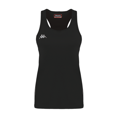 debardeur fanti jaune fluo tennis running squash kappa