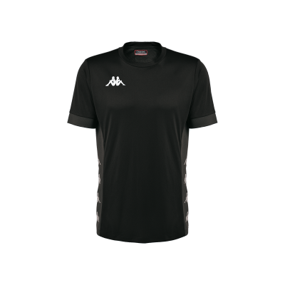 Maillot bleu marine kappa futsal foot dervio