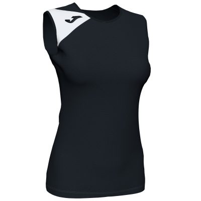 t-shirt blanc sans manche femme Joma, Spike II, volley, foot, futsal, hand