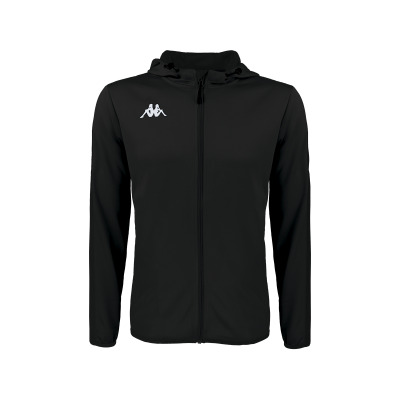 VESTE, SURVETEMENT, CAPUCHE, KAPPA, ROUGE, TELVE